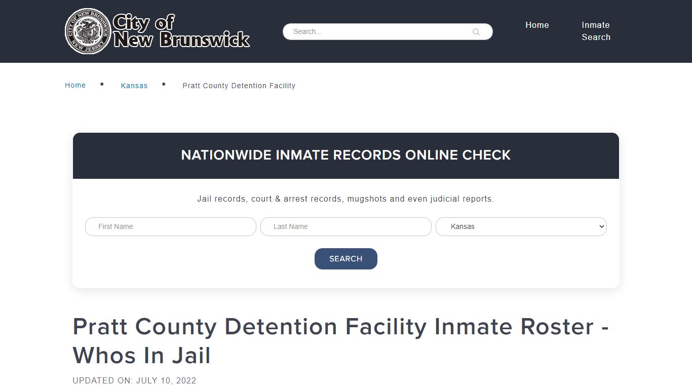 Pratt County Detention Facility Inmate Roster - Whos In Jail